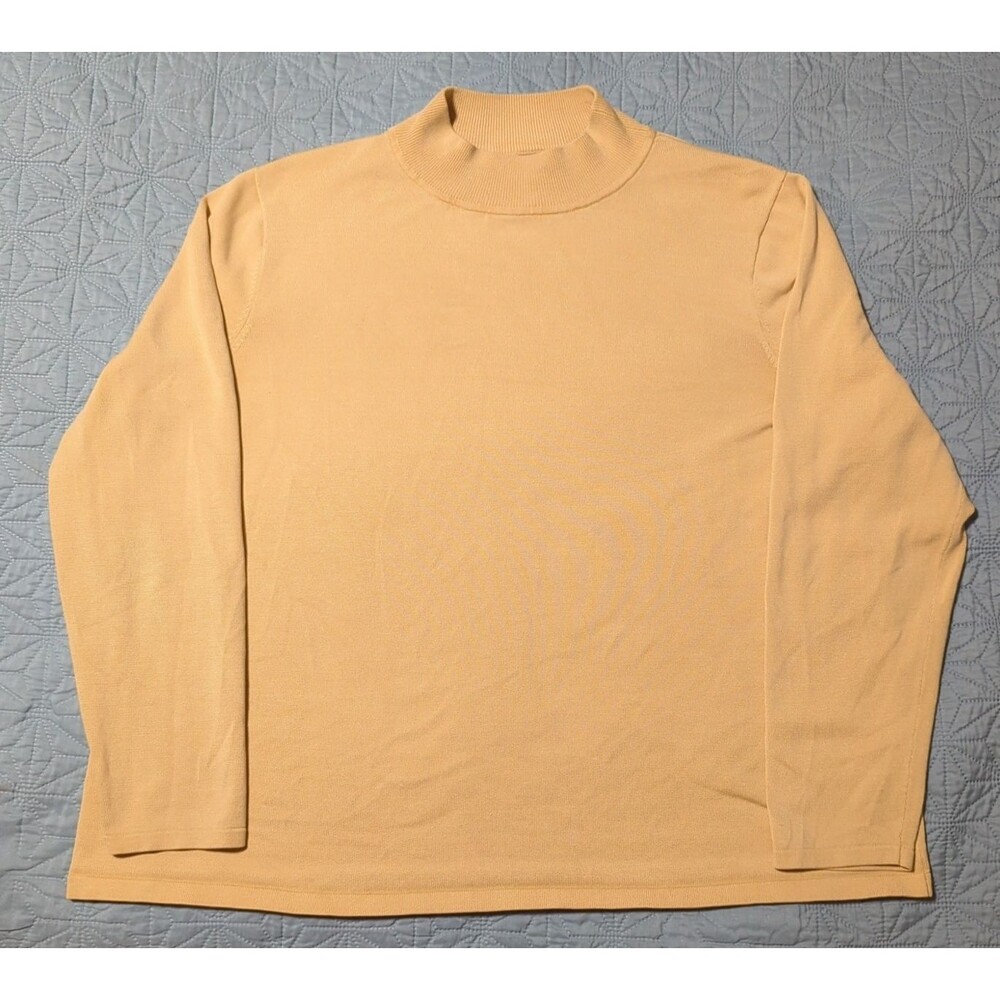 Pendleton Silk Blend Mock Neck Pullover Sweater W… - image 1